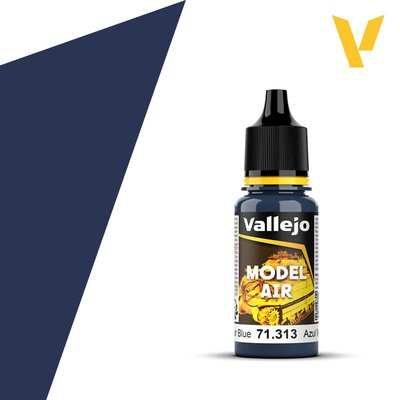 Vallejo Model Air 18ml Dark Mediter. Blue