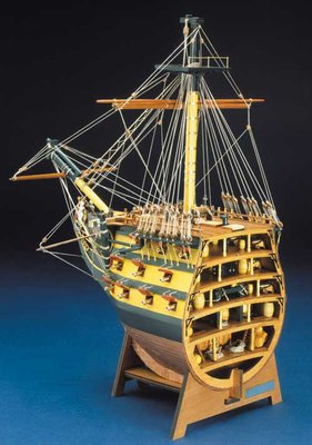 1/78 Scale HMS Victory Bow Section Model Kit