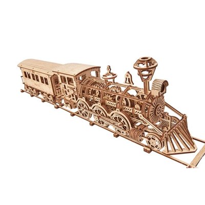 Wood Trick Locomotive R17 Wooden Model Kit