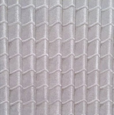 Grey Pantile Roof Paper for 12th Scale Dolls House