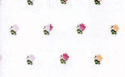 Rebecca Lilac / White Wallpaper for 12th Scale Dolls House