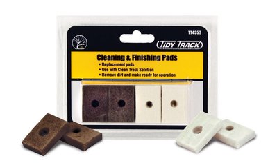 Tidy Track Cleaning and Finishing Pads