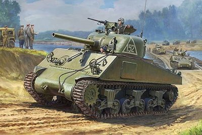 Zvezda 1/35 Scale M4 A2 Sherman Model Kit