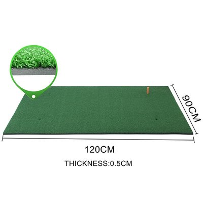 Hillman PGM Golf Artificial Turf 1.2m Practice Mat with Rubber Tee