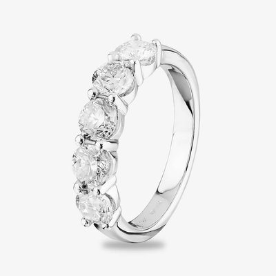 18ct White Gold 2.00ct Five Stone Ring TH010325112138 M