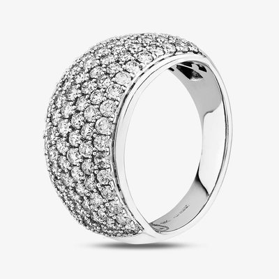 9ct White Gold 2.00ct Diamond Pavé Ring TH0146502 L