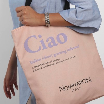 Nomination Pink Ciao Shopping Bag GADGET37