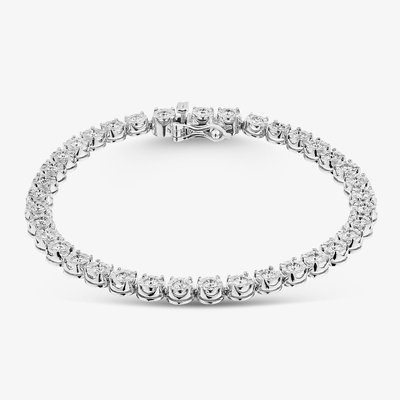 Silver 2.00ct Lab Grown Diamond Tennis Bracelet LGB18706-200CH (SIL)