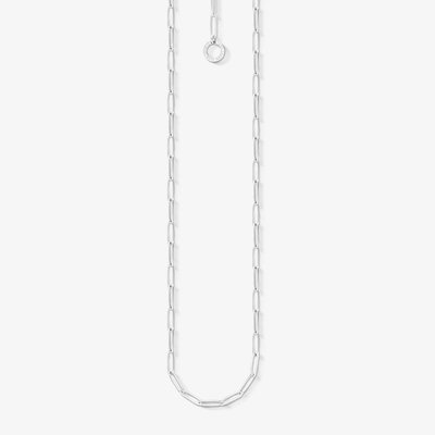 Silver 90cm Oval Link Chain X0254-001-21-L90