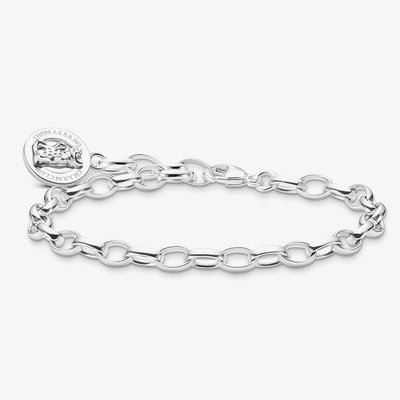 Haribo Silver Oval Link Bracelet X0291-001-21-L19