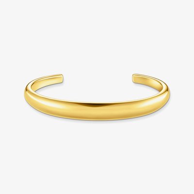 Gold Plated Timeless Bangle AR115-413-39-L15