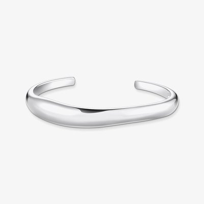 THOMAS SABO Sterling Silver Organic Bangle AR116-001-21-L15