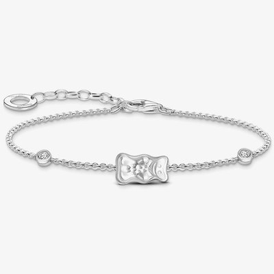 Haribo Silver Gummy Bear Bracelet A2203-051-21-L19V
