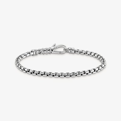 Venezia 4mm Silver Chain Bracelet A2186-637-21-L20