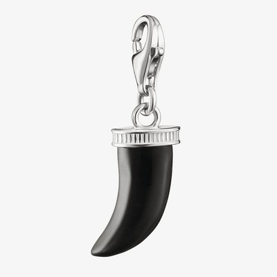 Charm Club Obsidian Tooth Charm 2235-023-11