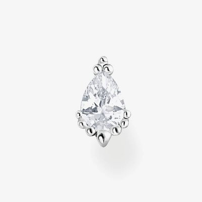 Single Ice Crystal Stud Earring H2259-051-14
