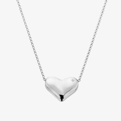 Desire Sterling Silver Heart Pendant DP966