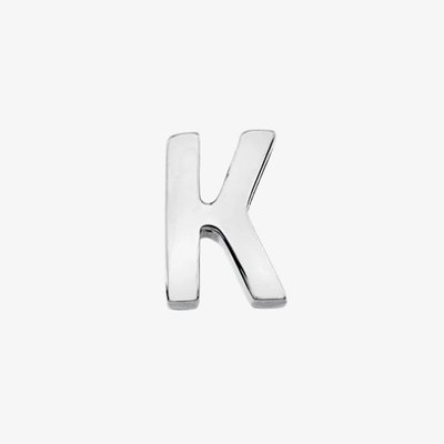 Hot Diamonds Storyteller Silver Letter K Loose Pendant DP801