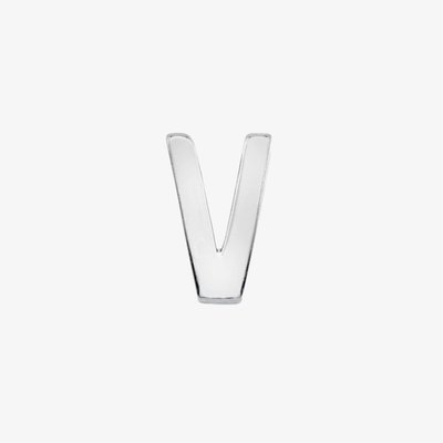 Hot Diamonds Storyteller Silver Letter V Loose Pendant DP812