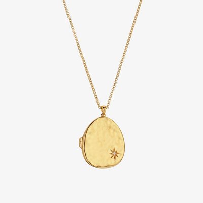 HD X Golden Edit Golden Edit Lunar Locket Necklace