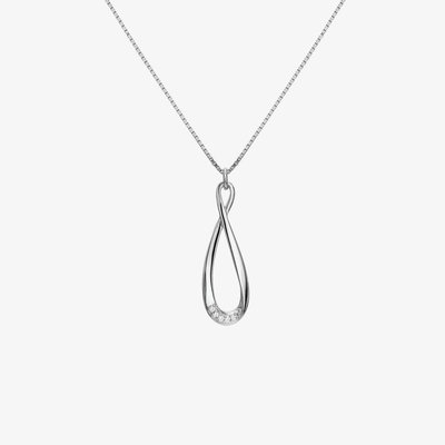 Flourish Sterling Silver Pendant Necklace