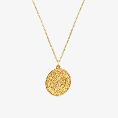 Golden Edit Athena Pendant Necklace
