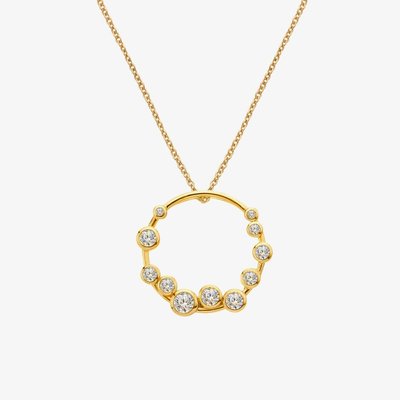 Golden Edit Tender Wreath Pendant Necklace
