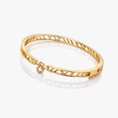 Golden Edit Revolve Bangle