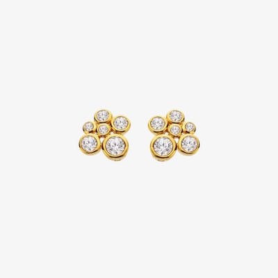 HD X GE Tender White Topaz Stud Earrings