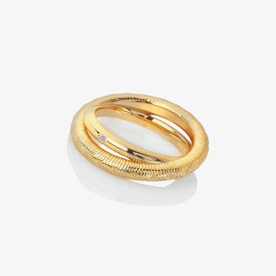 HD X Golden Edit Extra Small Spirit Duo Ring