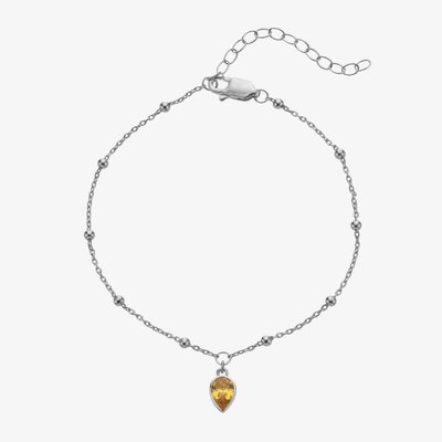 Silver Whisper Sterling Silver November Birthstone Bracelet