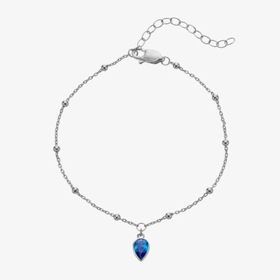 Silver Whisper Sterling Silver December Birthstone Bracelet
