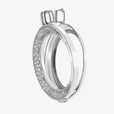 Emozioni Mezzaluna Silver 33mm Coin Keeper