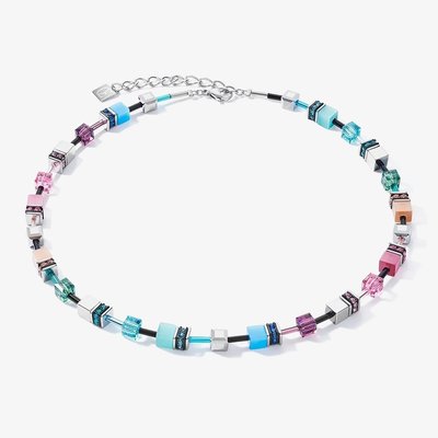 GeoCUBE Multicolour Vintage Necklace