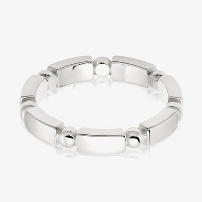 Stacked Sterling Silver Chunky Ring