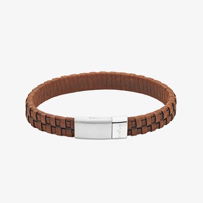 Dark Brown Suede Magnetic Clasp Bracelet