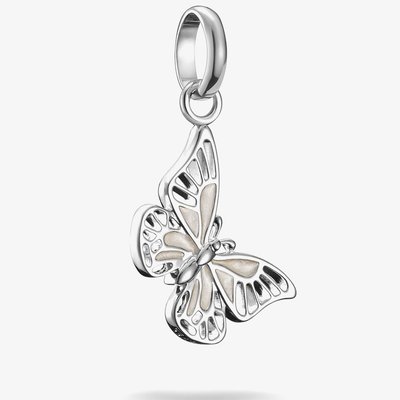 Charm Club Connect Silver Butterfly Charm