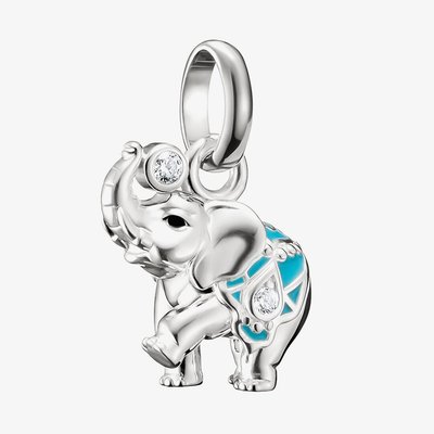 Charm Club Connect Silver Elephant Charm