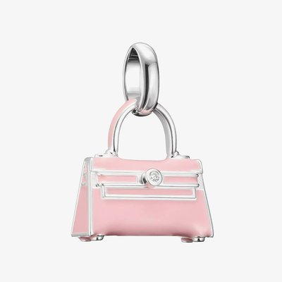 Charm Club Connect Tokyo Crush Pink Handbag Charm
