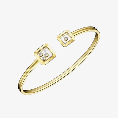 Chopard Happy Diamonds Icons 18ct Yellow Gold Diamond Bangle 85A114-0001