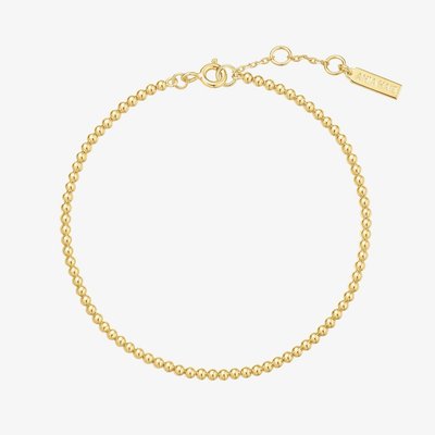 Chill Voyager 14ct Gold Plated Beaded Bracelet