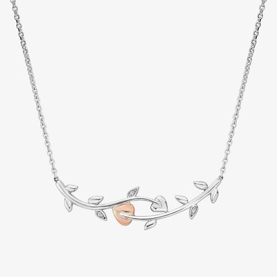 Tree of Life White Topaz Necklace