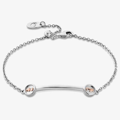 Tree Of Life Insignia Silver Curve Bracelet