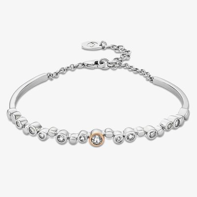 Sterling Silver Celebration White Topaz Bracelet