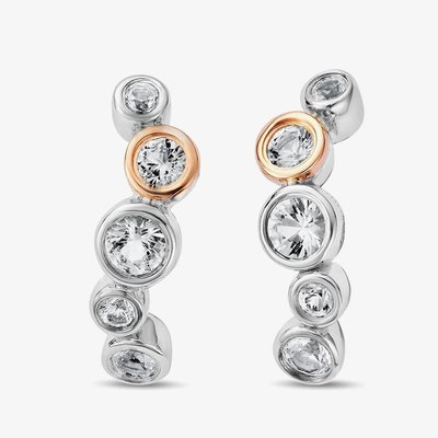 Two Colour Celebration Topaz Stud Earrings