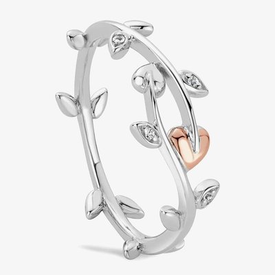Vine of Life White Topaz Ring
