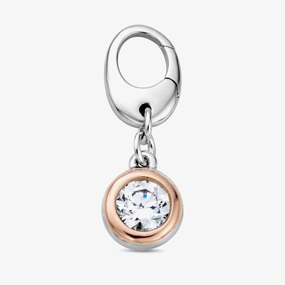 Clogau Insignia Sterling Silver & Swarovski Crystal Celebration Charm 3SCEL998