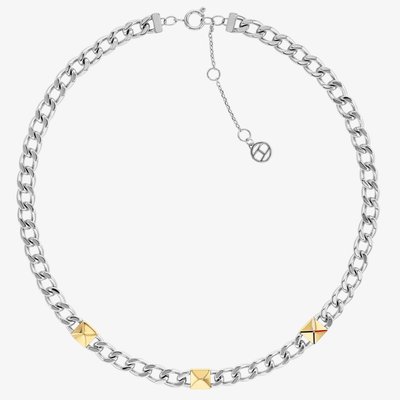 Gianna Ladies Two Tone Stainless Steel Necklace