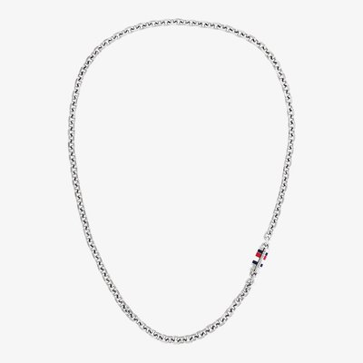 Bruce Stainless Steel Logo Chain
