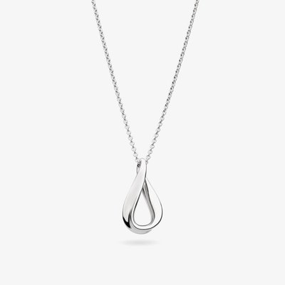 Sterling Silver Serenity Dainty Loop Necklace